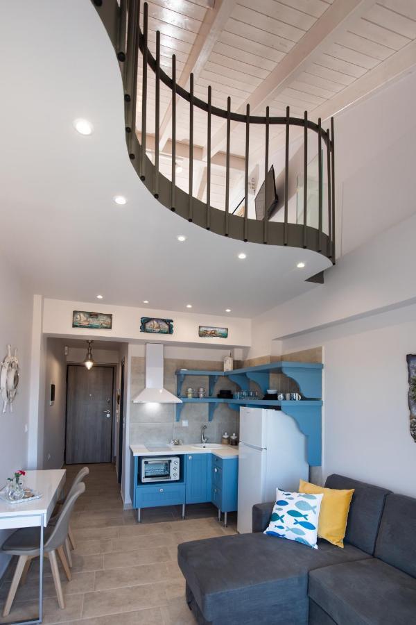 Вилла Kalipso & Nafsika Maisonettes Grey Diamond Никиана Экстерьер фото